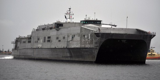 4. USNS Spearhead (JHSV 1)