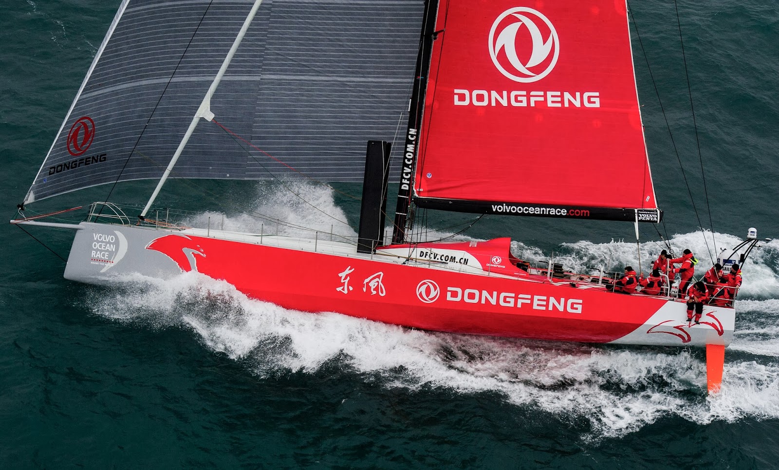 [Vídeo] – Volvo Ocean Race recomeça com fortes ventos