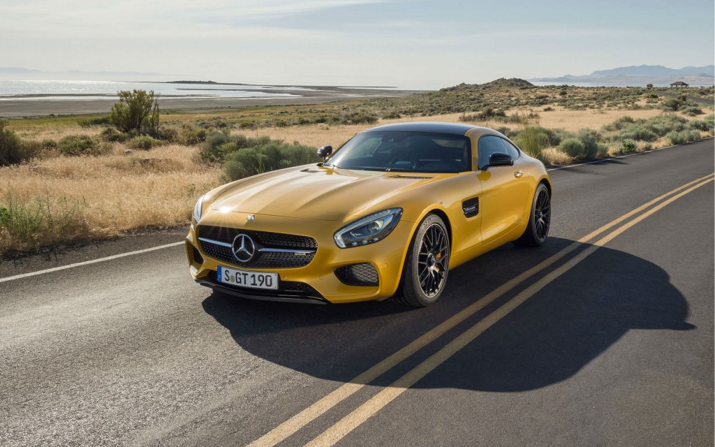 Mercedes AMG GT S, que inspirou a Cigarette Boat