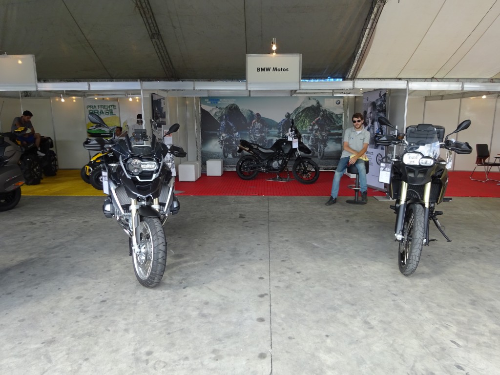 Estande da BMW Motos