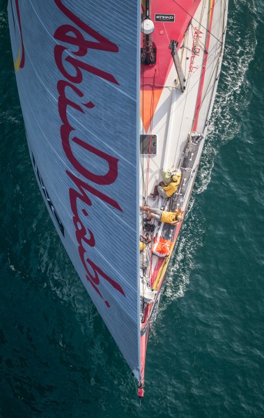 January, 2015. Start of Leg 3 in Abu Dhabi: Abu Dhabi Ocean Racing.