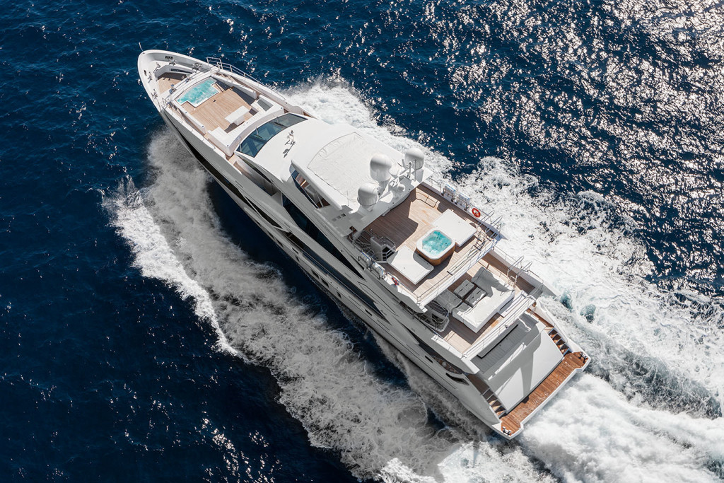 Benetti Veloce, construído especialmente para um brasileiro
