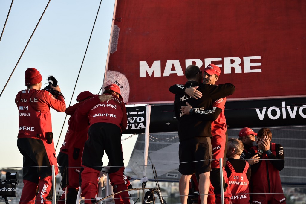 MAPFRE, com o brasileiro Bochecha, terminou em segundo (Foto Ricardo Pinto/VOR)