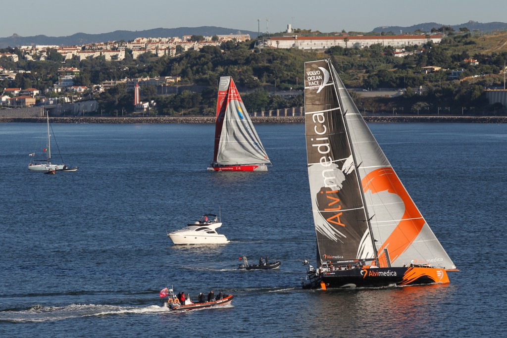 Team Alvimedica completou o pódio (Foto Ainhoa Sanchez/VOR)