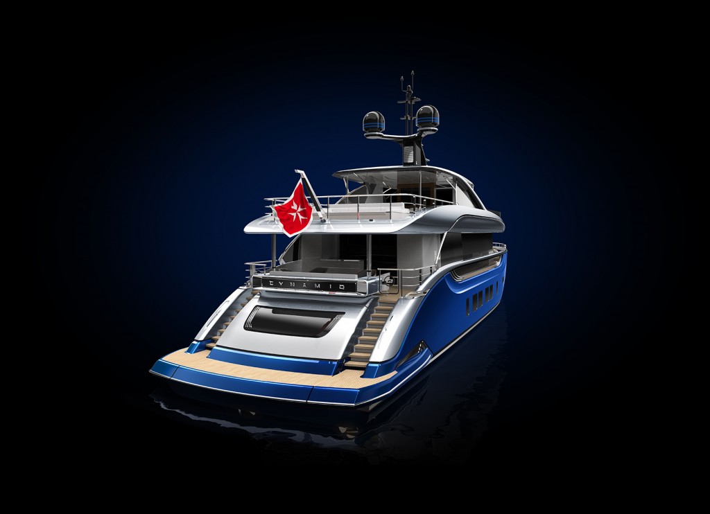 LR D4 Bright Atlantic Blue aft