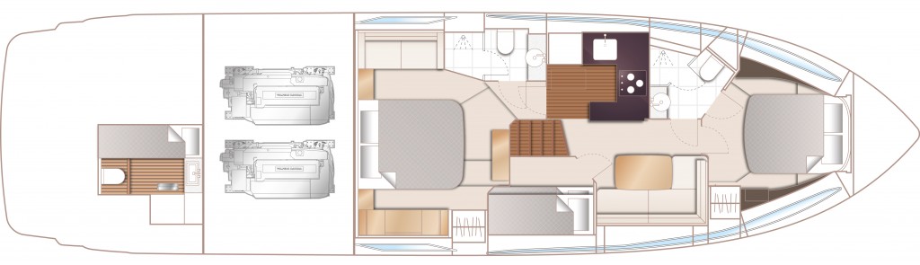 V58 Open Lower Deck Layout