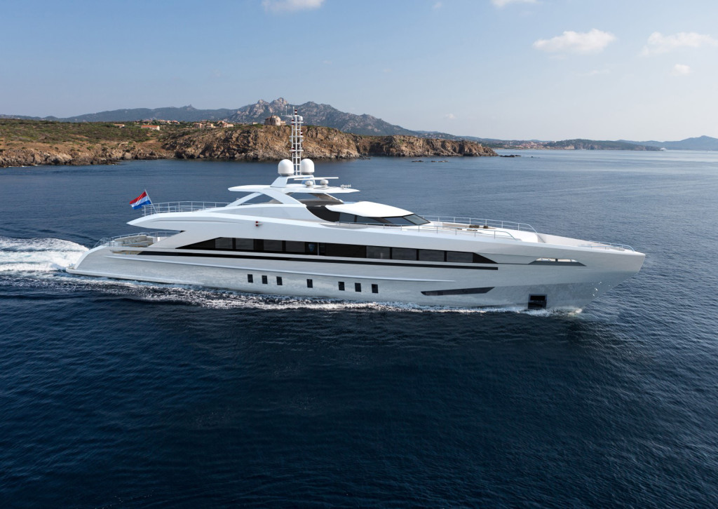Heesen lança o maior iate já construído na Holanda