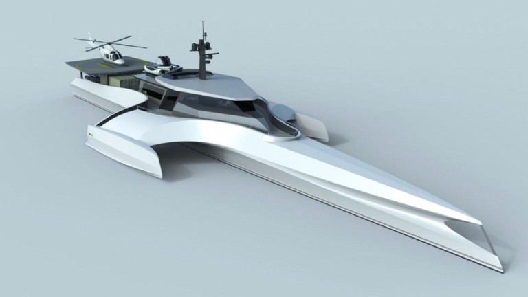 Conheça dois conceitos incríveis de trimarãs