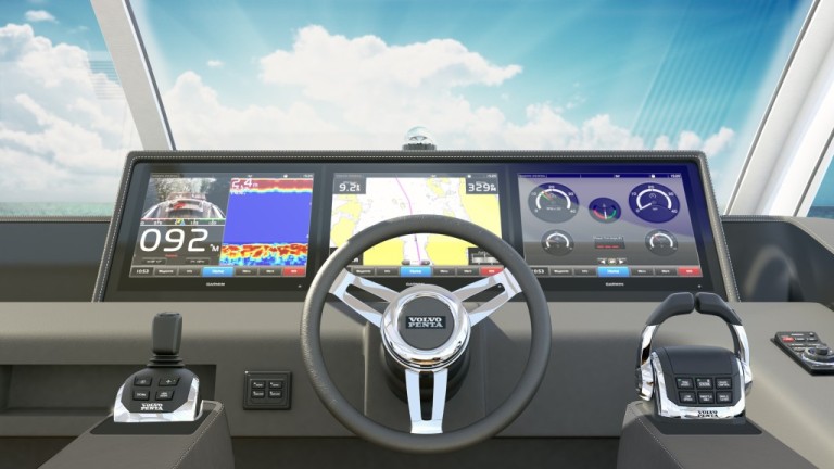 Volvo Penta lançou em Miami a nova geração do Glass Cockpit