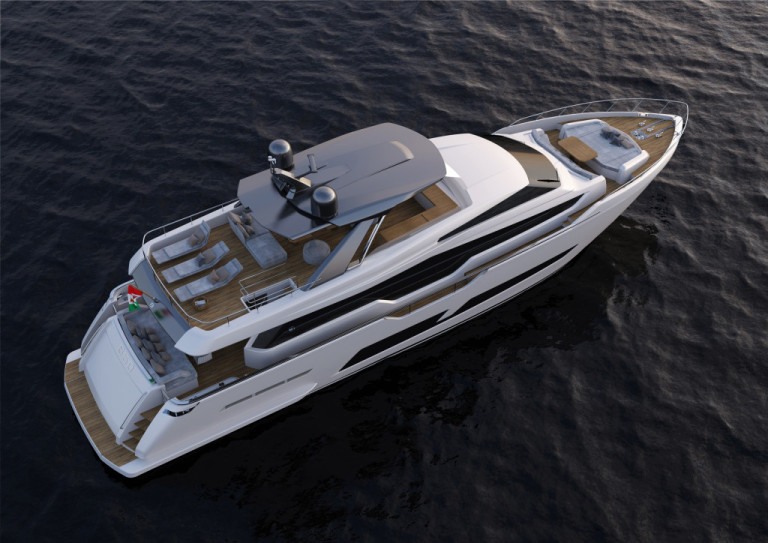 Conheça a nova Ferretti 850, que será lançada em setembro