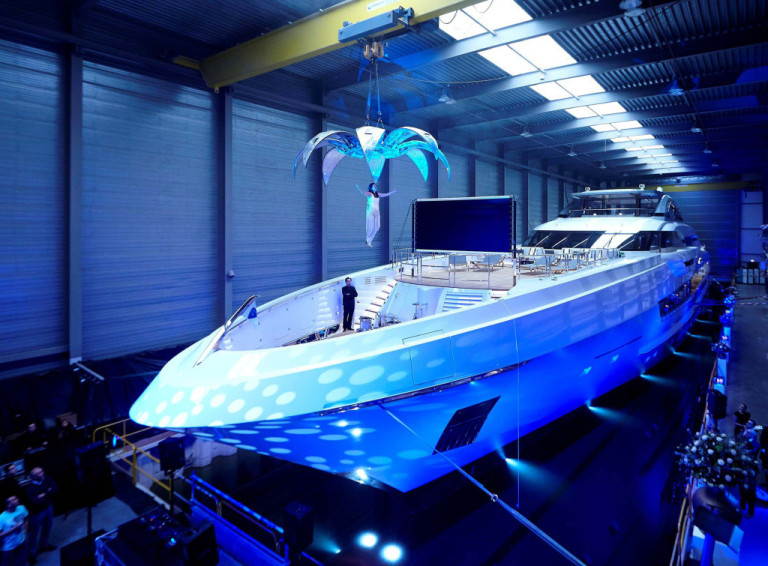 Heesen Yachts lançou seu maior barco até hoje, com 70 metros