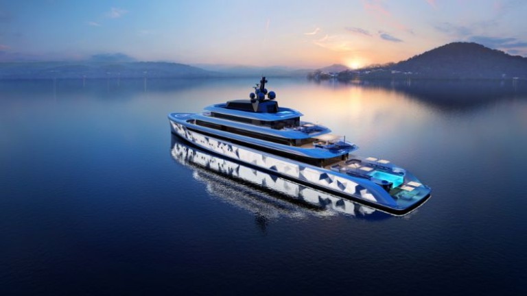 Oceanco apresenta mega iate de 292 pés “M/Y Moonstone”