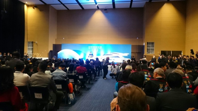 Cerimônia de abertura do segundo Tawian Int’l Boat Show