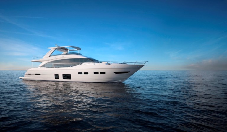 Primeiras imagens do interior da nova Princess 75