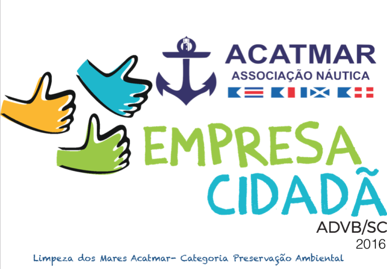 Acatmar ganha o Prêmio Empresa Cidadã ADVB/SC 2016