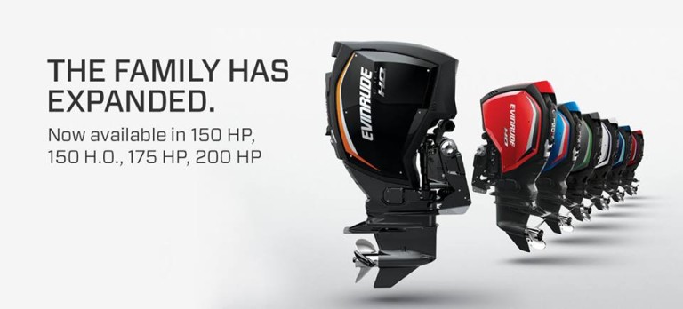 Evinrude aumenta linha de produtos e lança novas tecnologias