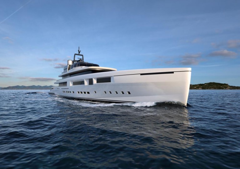Mondomarine apresenta conceito de 230 pés no Mônaco Yacht Show 2016