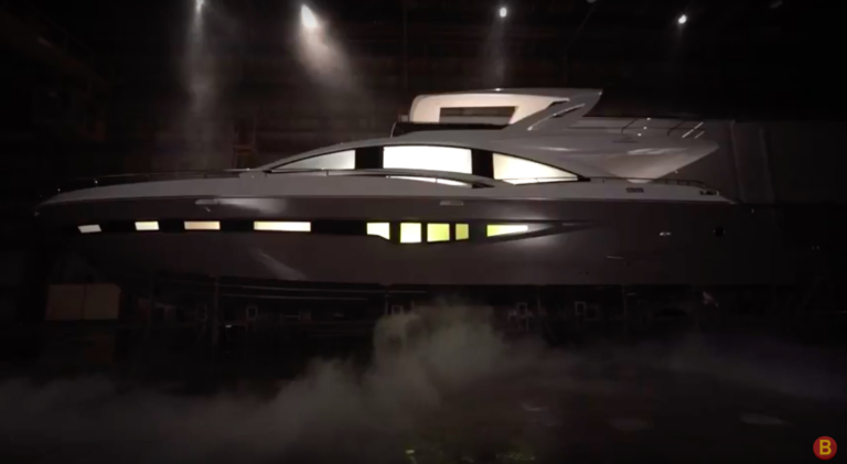 Intermarine se prepara para lançar modelo de 95 pés – Veja o vídeo.