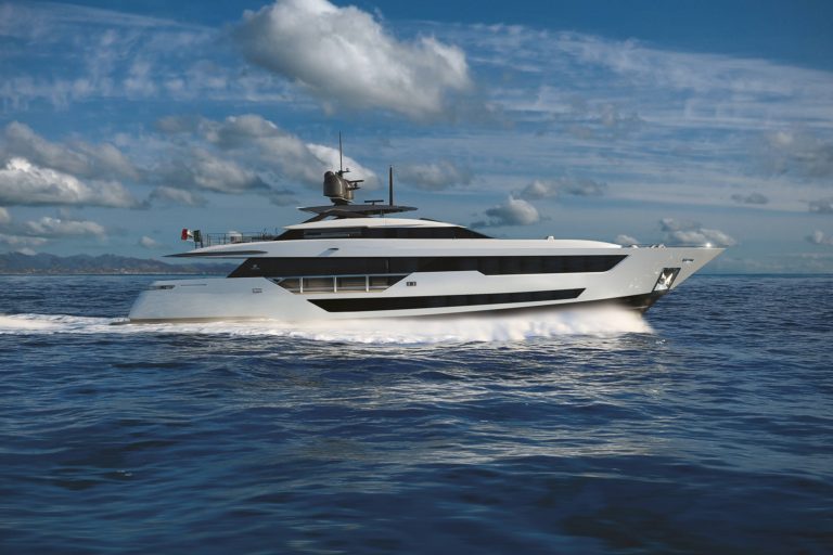 Grupo Ferretti divulga mais detalhes da nova Custom Line 120