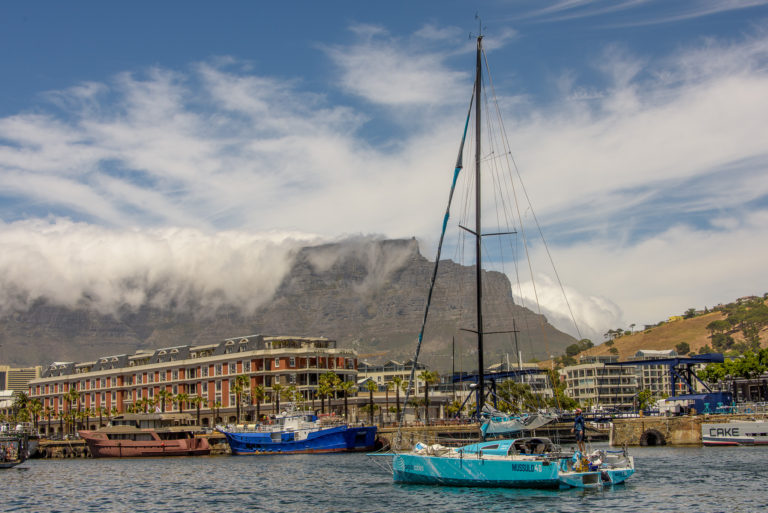 Mussulo 40 chega a Cape Town depois de quase 20 dias
