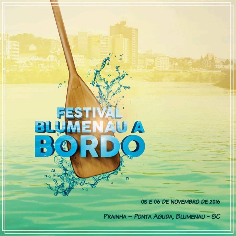 Evento náutico promove atividade em rio Itajaí-Açu, SC