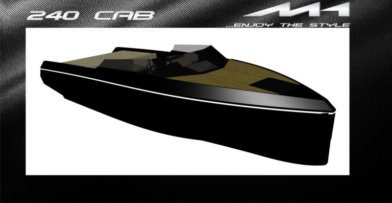 M1 Yachts divulga as primeiras imagens da 240 Cab