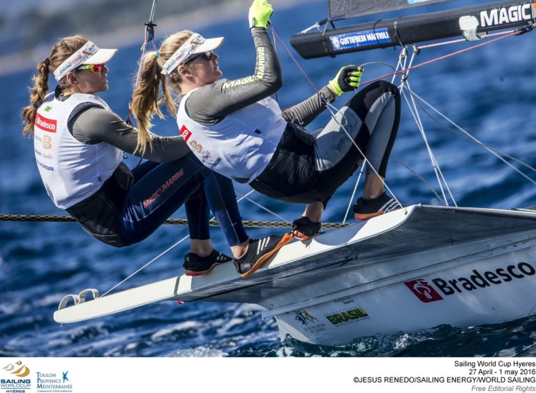 Martine Grael e Kahena Kunze vencem o Mid Winters em Miami