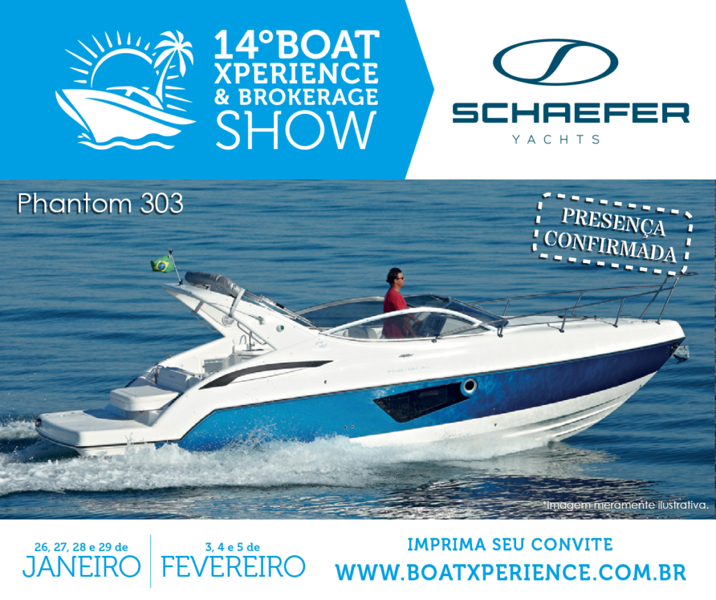 Schaefer leva Phantom 303 ao Boat Xperience