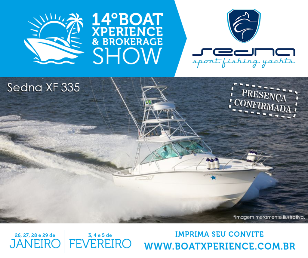 A XF 335, Sedna Yachts, estará no Boat Xperience