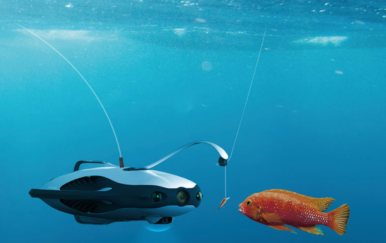 Conheça o Powerray: o drone subaquático de pesca
