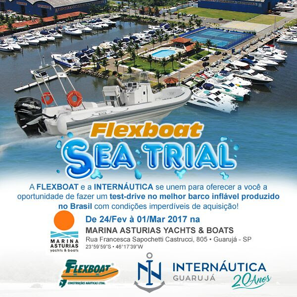 Flexboat disponibiliza teste drive