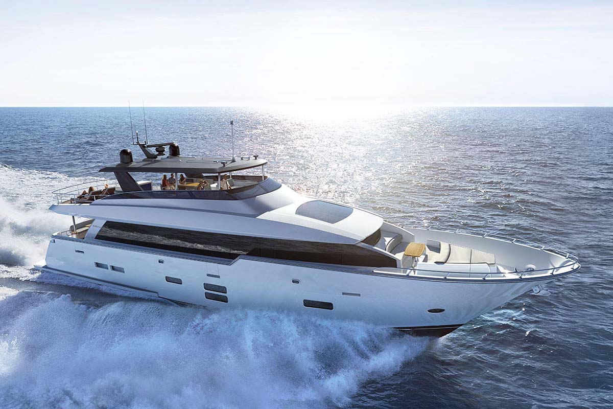 HATTERAS 90 EM CONSTRUÇÃO