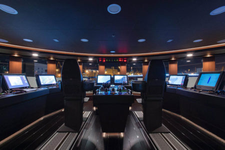 I Dynasty Superyacht Posto de Comando