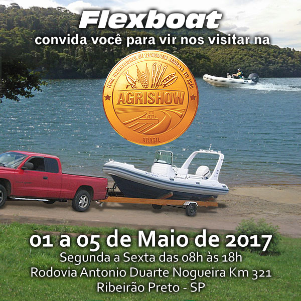 Flexboat no Agrishow