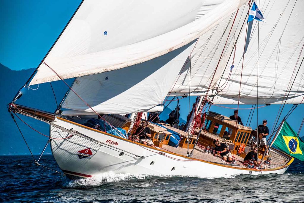 Copa Pimentel Duarte de veleiros clássicos veleiro Atrevida