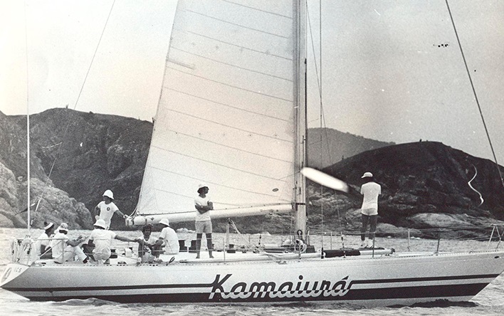 Copa Pimentel Duarte de veleiros clássicos veleiro Kamaiura