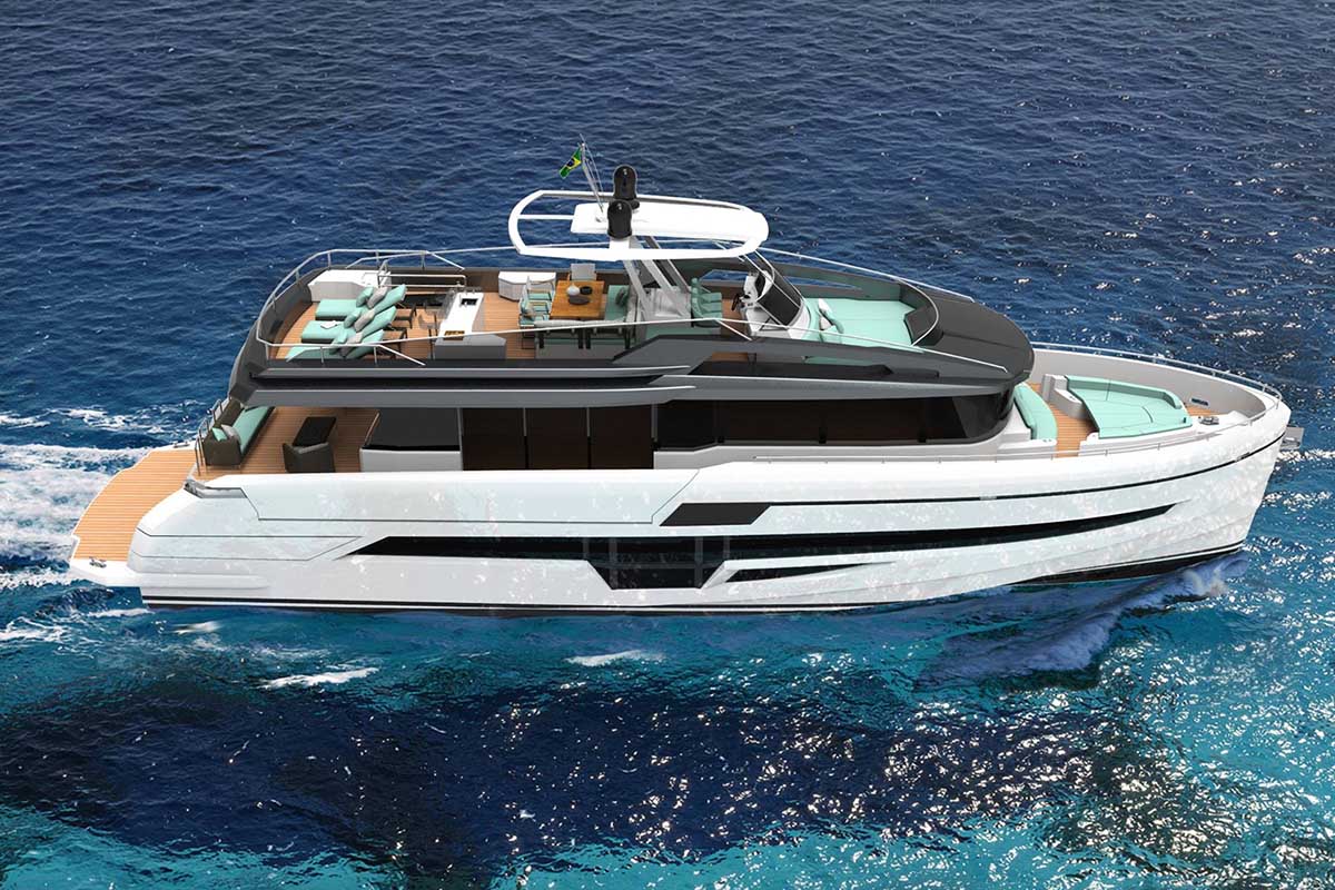 Projeto Okean Yachts 80