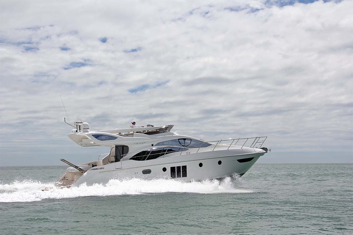 Boat teste Azimut 50 - boat shopping