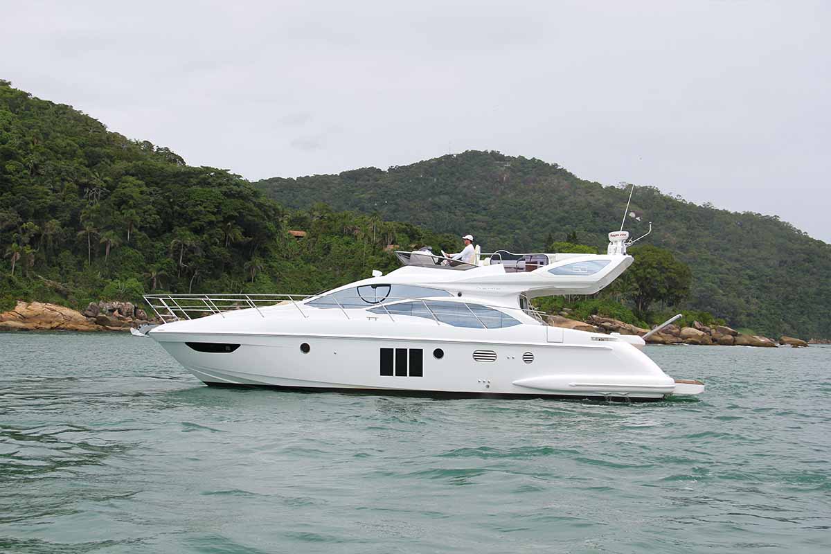 Boat teste Azimut 50 - boat shopping