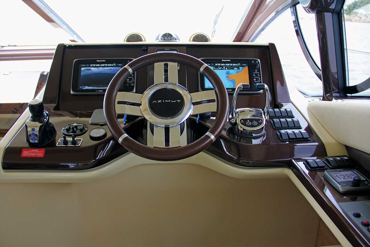 Boat teste Azimut 50 - boat shopping