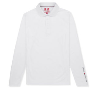 POLO MUSTO SUNBLOCK MANGA LONGA BRANCA