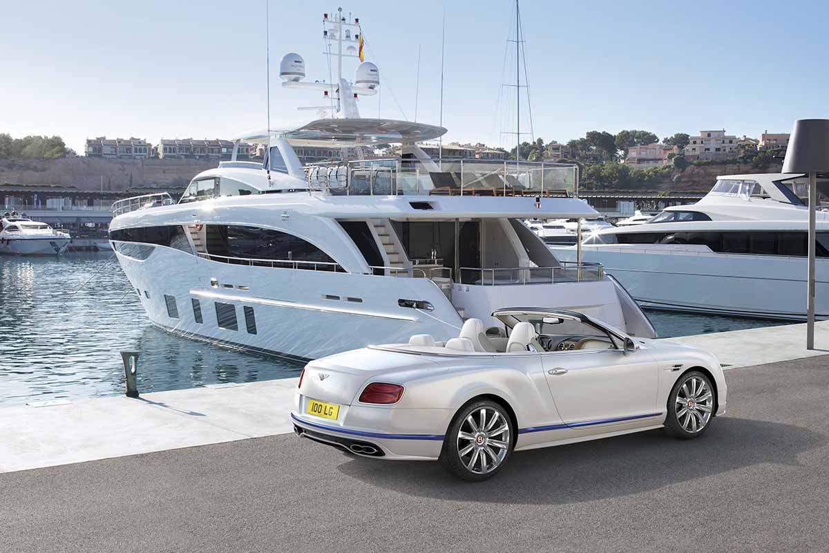 novo bentley em parceria com a princess yachts - boat shopping