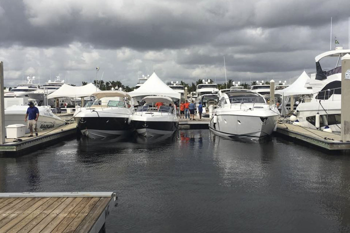 Schaefer chega para o Fort Lauderdale International Boat Show FLIBS 2017 - boat shopping