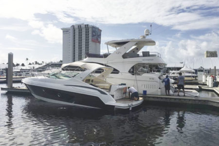 Schaefer chega para o Fort Lauderdale International Boat Show FLIBS 2017 - boat shopping