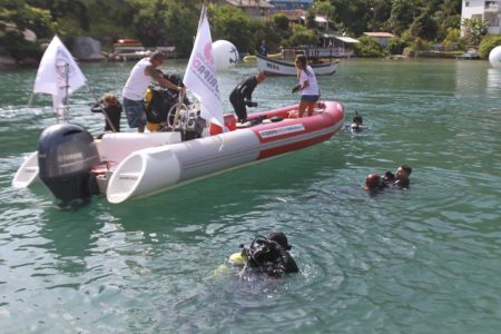 Projeto Limpeza dos Mares - boat shopping