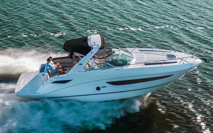 sp marine mondblu sea ray 375 boat xperience - boat shopping