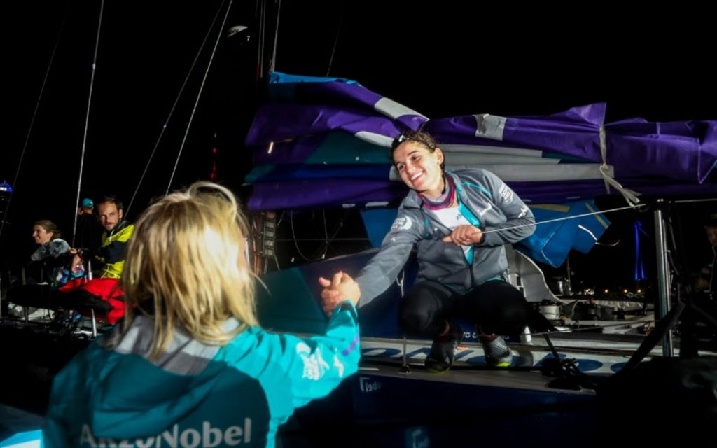 Martine Grael vence etapa da Volvo Ocean Race