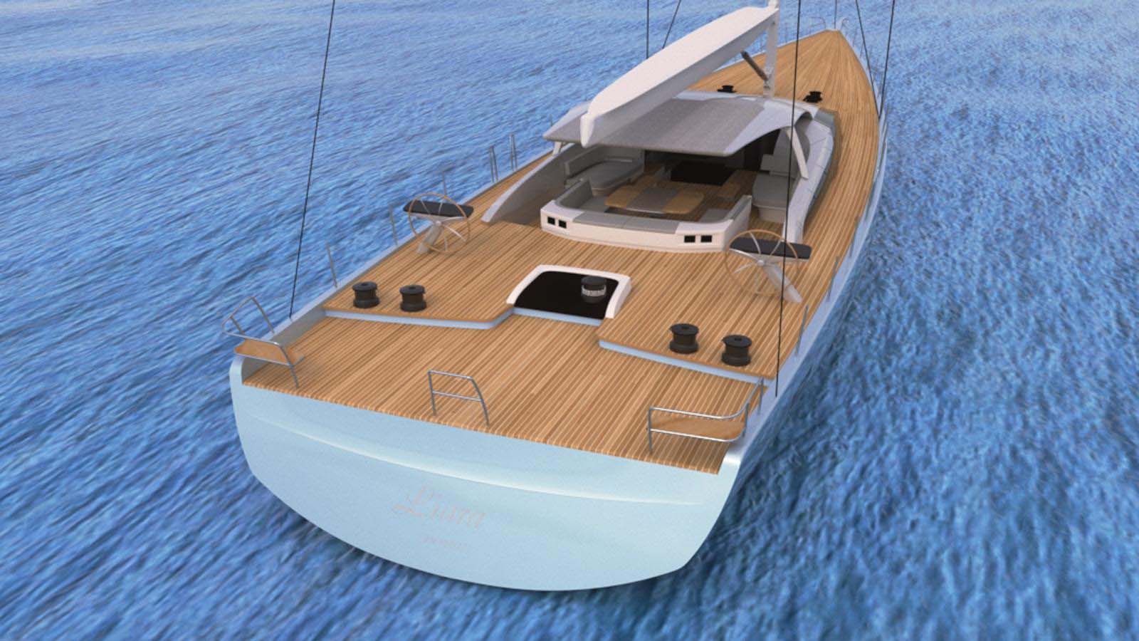 Veleiro Liara, de 34 metros, toma forma na Baltic Yachts-boatshopping