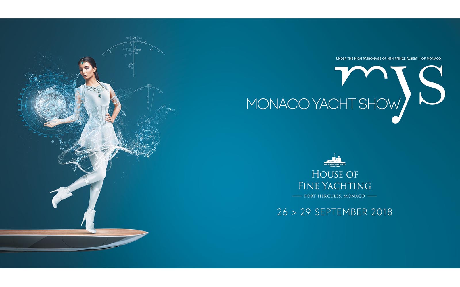 layout Monaco Yacht Show - boat shopping