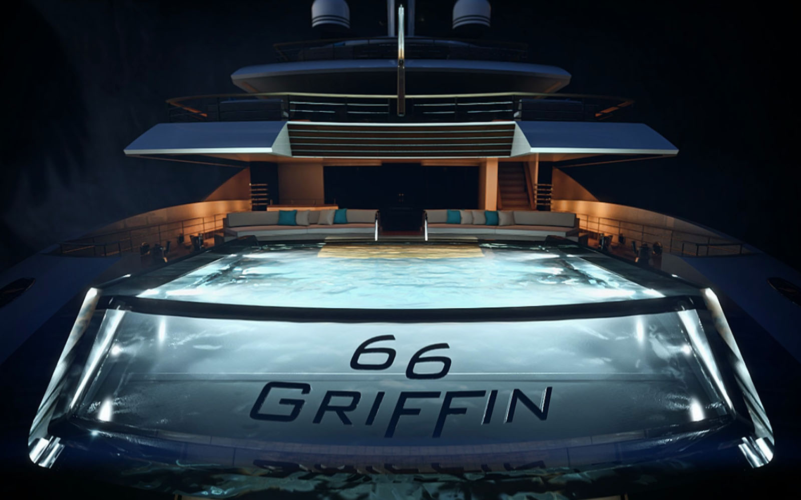 Fincantieri revela iate conceito Griffin, de 66 metros-boatshopping